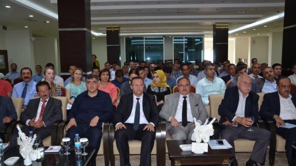 İlköğretim Kurumlarına Devam Oranlarının Artırılması Teknik Destek Projesi Bilgilendirme Toplantısı 27 Mayıs 2015de Şehr-i Nuh Otelde Yapıldı
