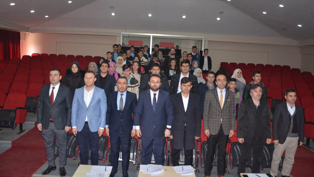 Din Öğretimi Genel Müdürlüğü Kapsamında İmam Hatip Okulları Mesleki Yarışmaları yapıldı.