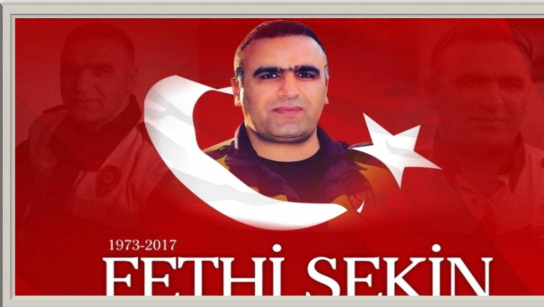 Şehit Polis Fethi SEKİN'i saygı ve rahmetle anıyoruz.