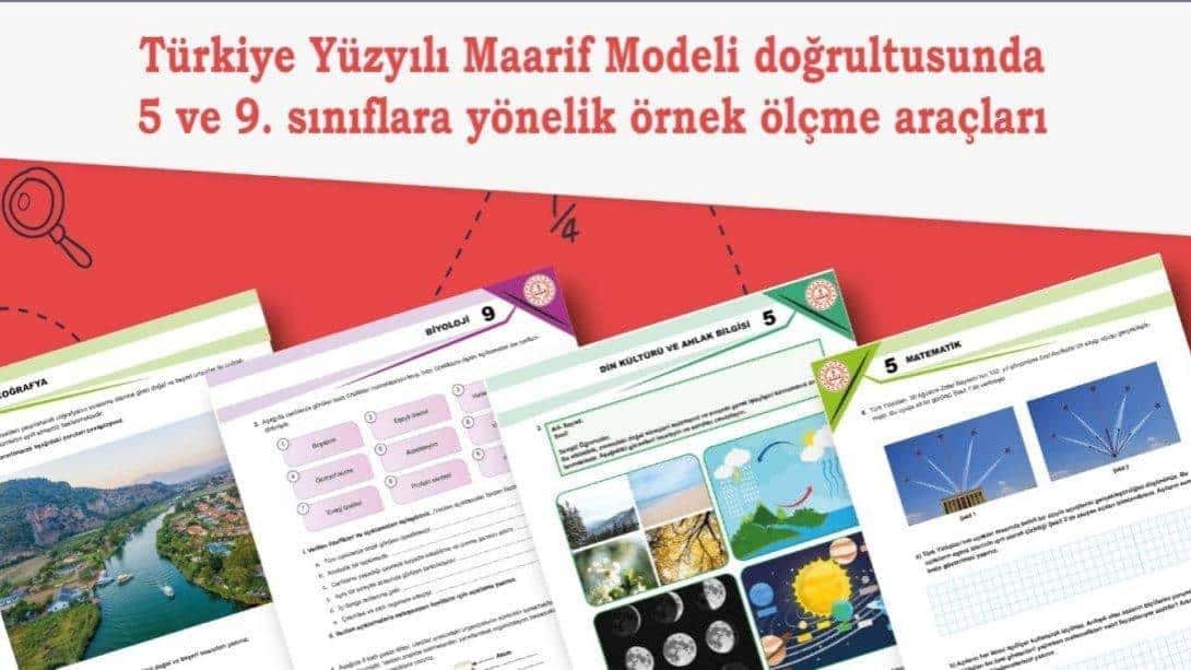 Yeni Müfredata Uygun Örnek Ölçme Araçları Yayımlandı