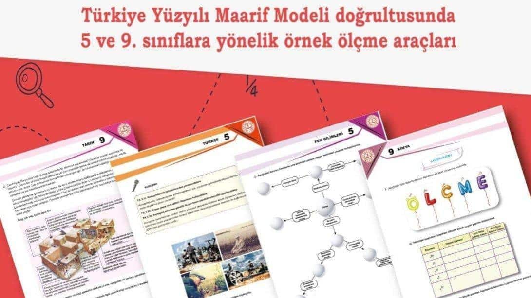 Yeni Müfredata Uygun Yeni Örnek Ölçme Araçları Yayımlandı