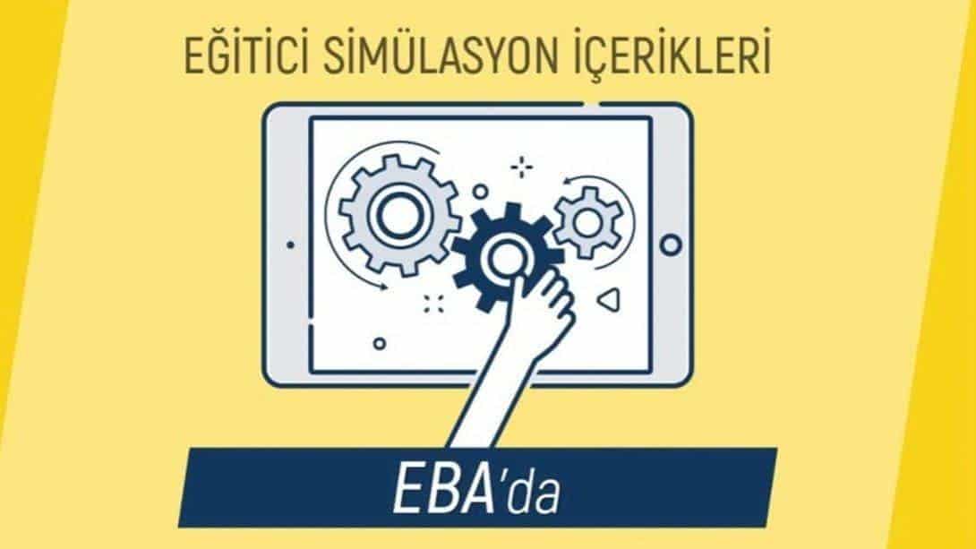 Eğitici Simülasyonlar EBA'da Erişime Açıldı